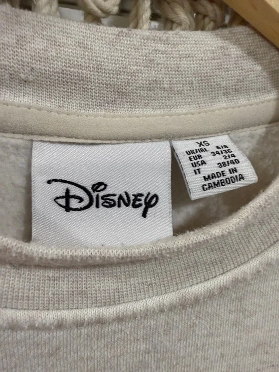 Disney Cream Crewneck Sweatshirt with Winnie the Pooh Characters - Picture 2 of 7